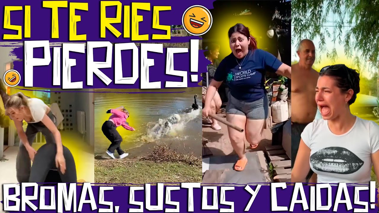 😂 BROMAS, SUSTOS Y CAIDAS! RISAS ASEGURADAS