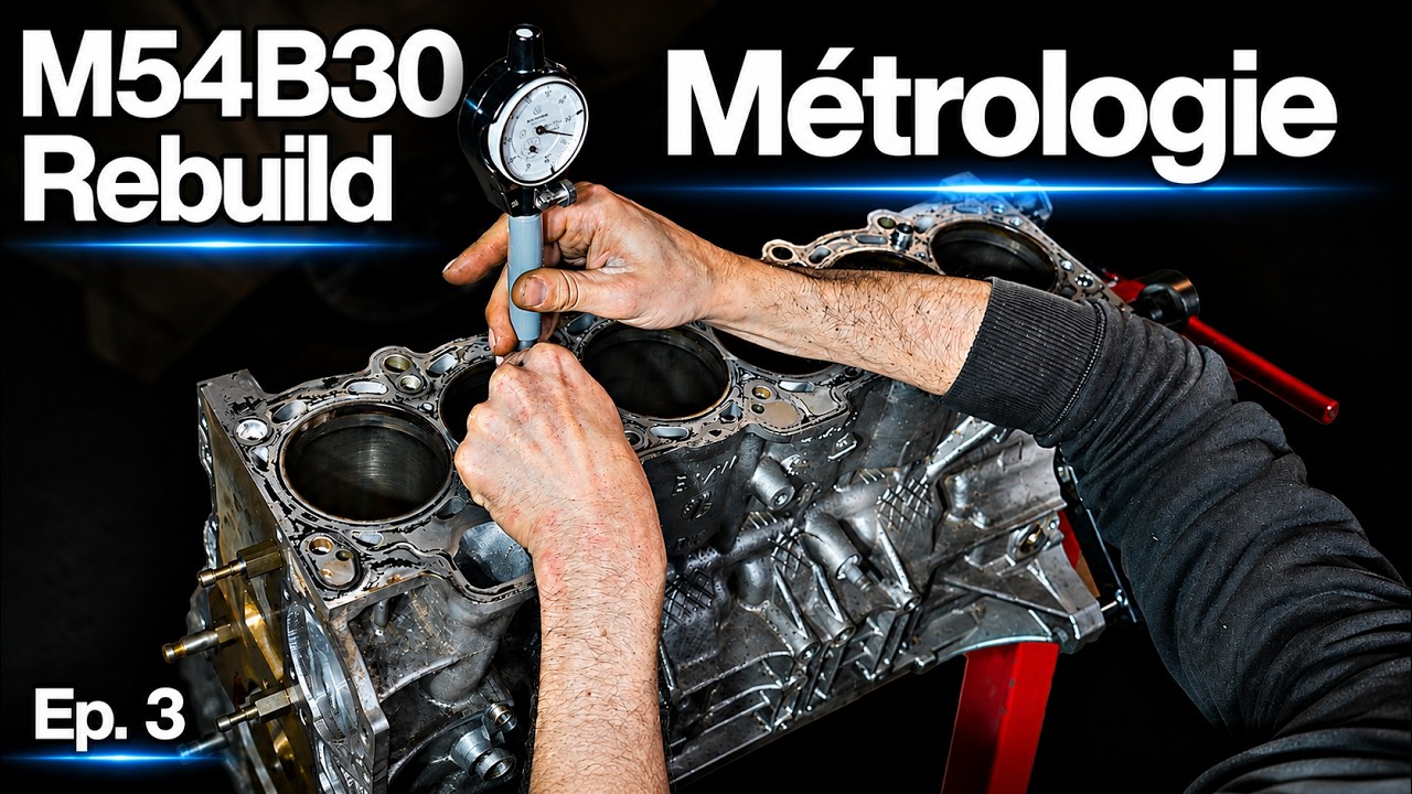 Métrologie Bloc Moteur, Segmentation : M54B30 Rebuild [Ep.3]