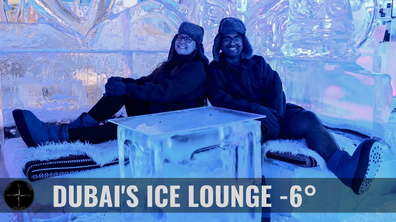 Chillout ICE Lounge in DUBAI (Times Square Center)