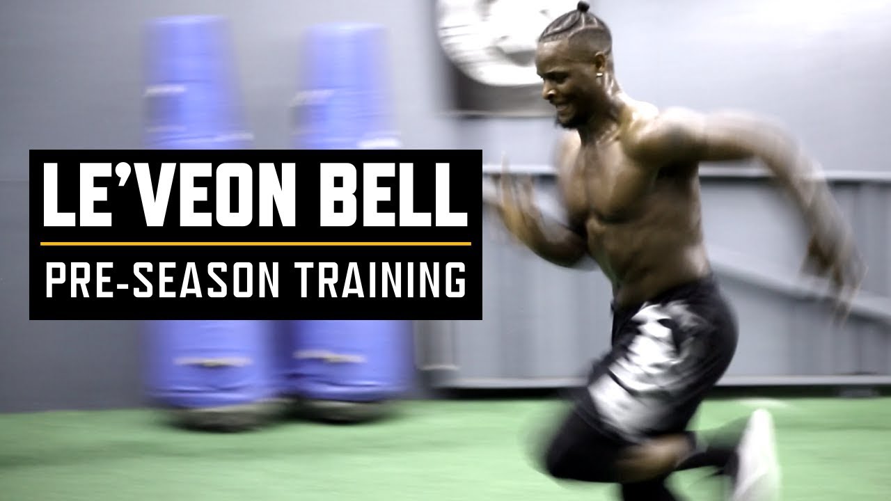 Watch Le'Veon Bell Crush This Pre-Season Speed Training Session