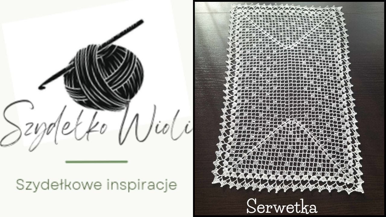 Szydełko Wioli - Serwetka/ serweta / croche/ crochet