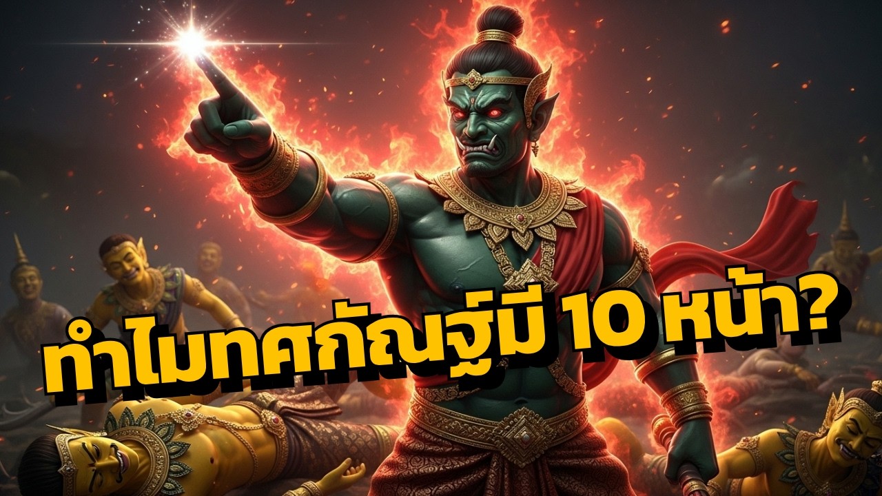 คำสาปพระนารายณ์ กำเนิดทศกัณฐ์ กำเนิดรามเกียรติ์ #ramayana #รามเกียรติ์ #ทศกัณฐ์  