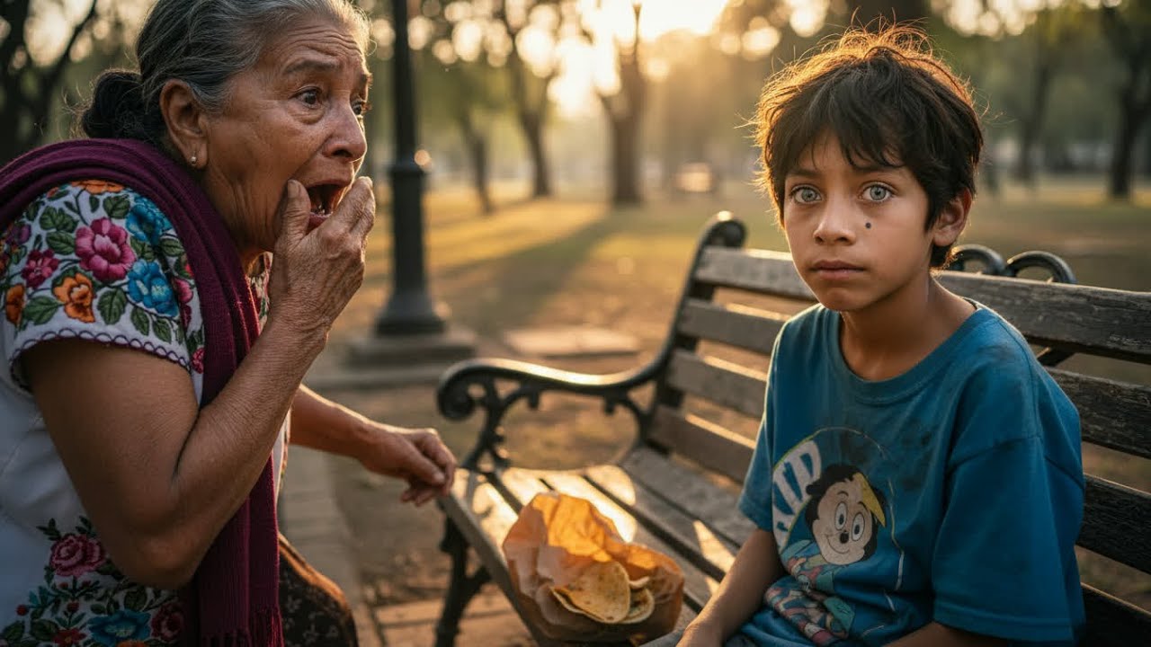 Quiso darle un taco, pero al ver sus ojos pegó un grito en medio del parque...