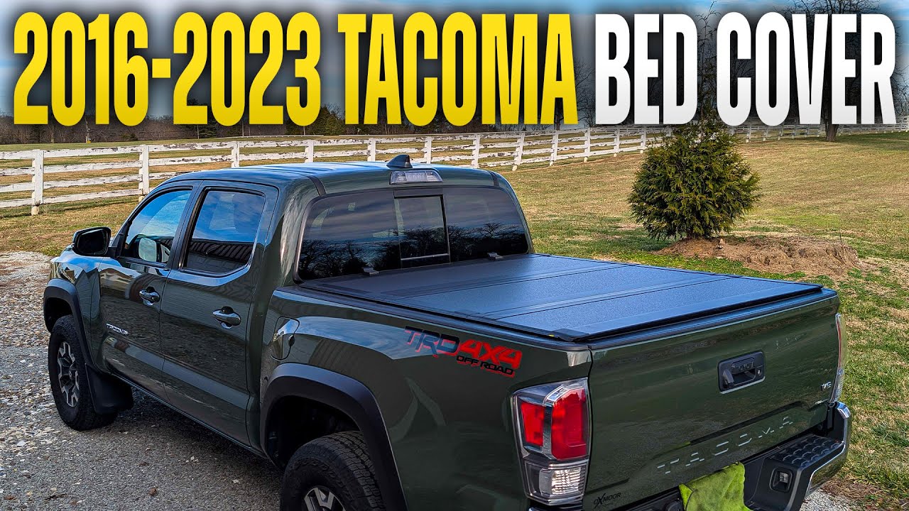 Установка чехла на кузов Toyota Tacoma 2016-2023 годов выпуска - складной OEDRO