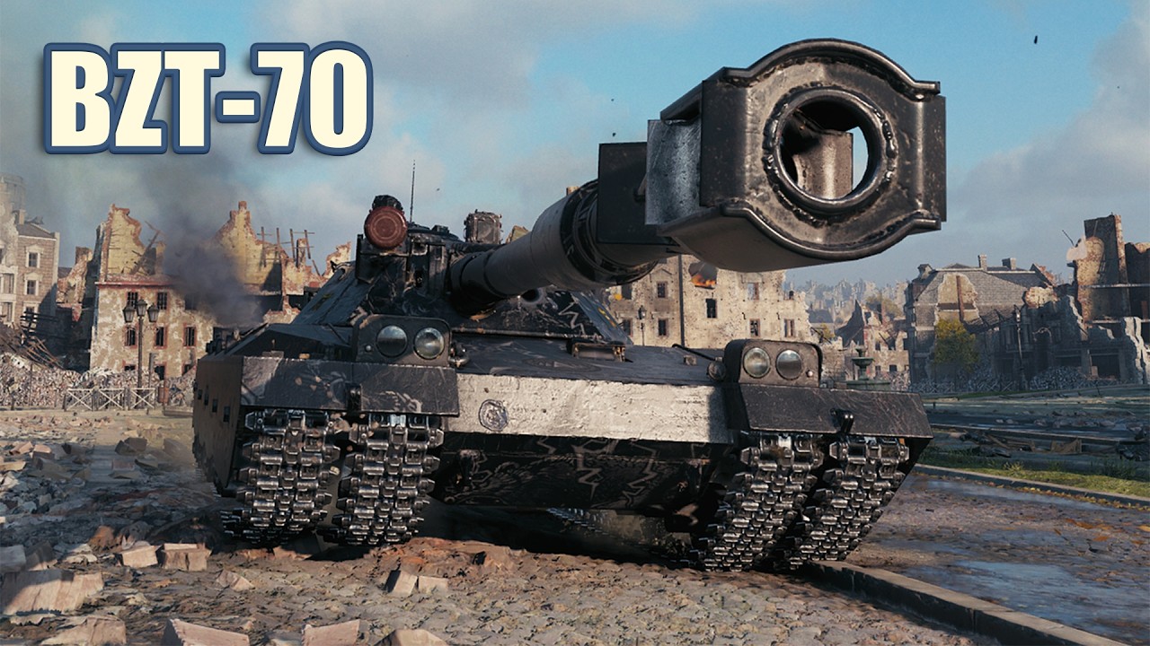 BZT-70 • 10.8К УРОНА 10 ФРАГОВ • WoT Gameplay