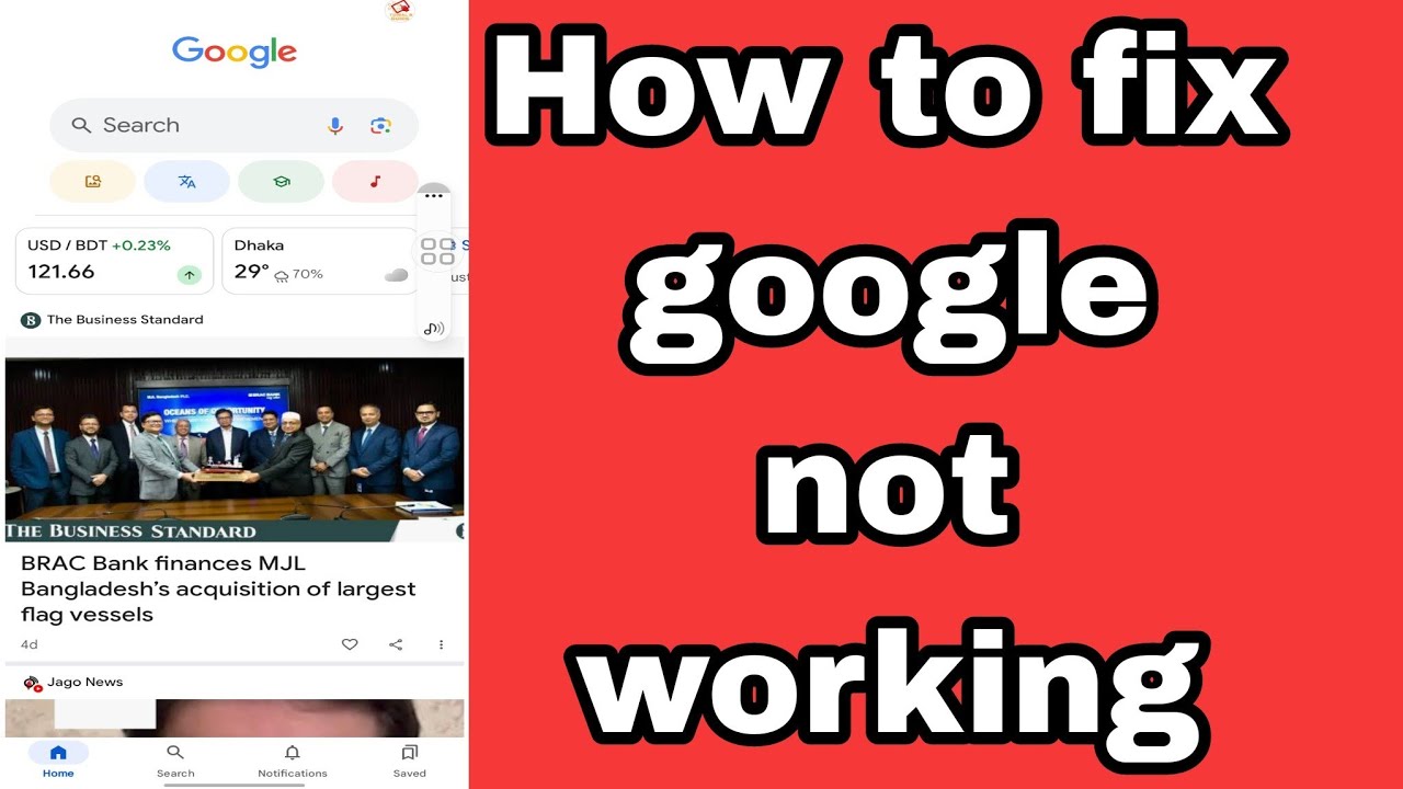 How to fix google not working on samsung phone