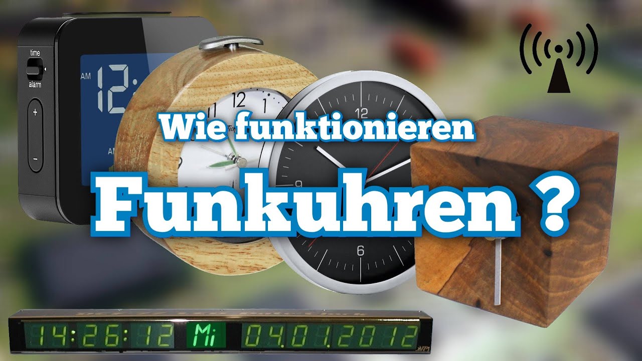 So funktioniert eine Funkuhr !   DCF77