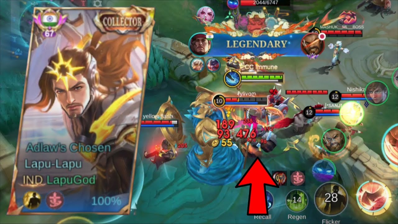 1v5 INSANE Lapu-Lapu 🤯 No Fear, Only Savage!