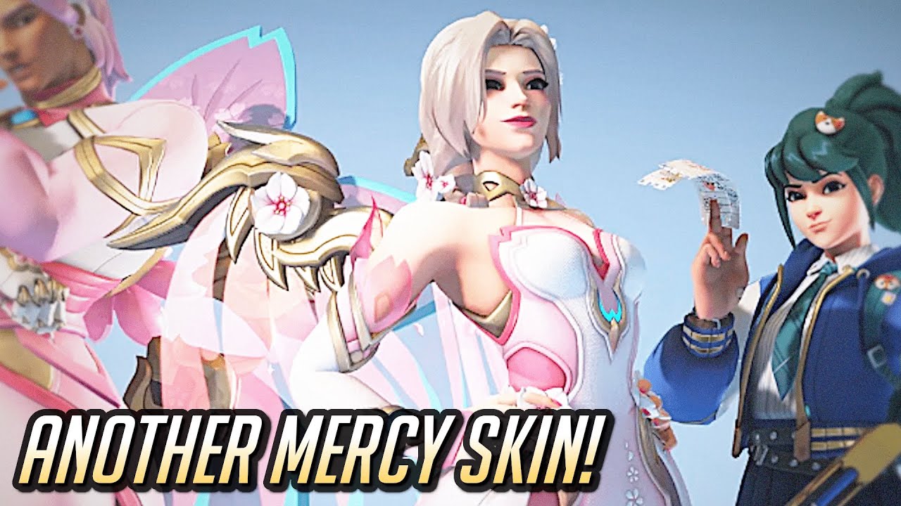 Another New Mercy Skin?! 🌸 End of Season Fun Mercy Movement! 💗 - Overwatch 2