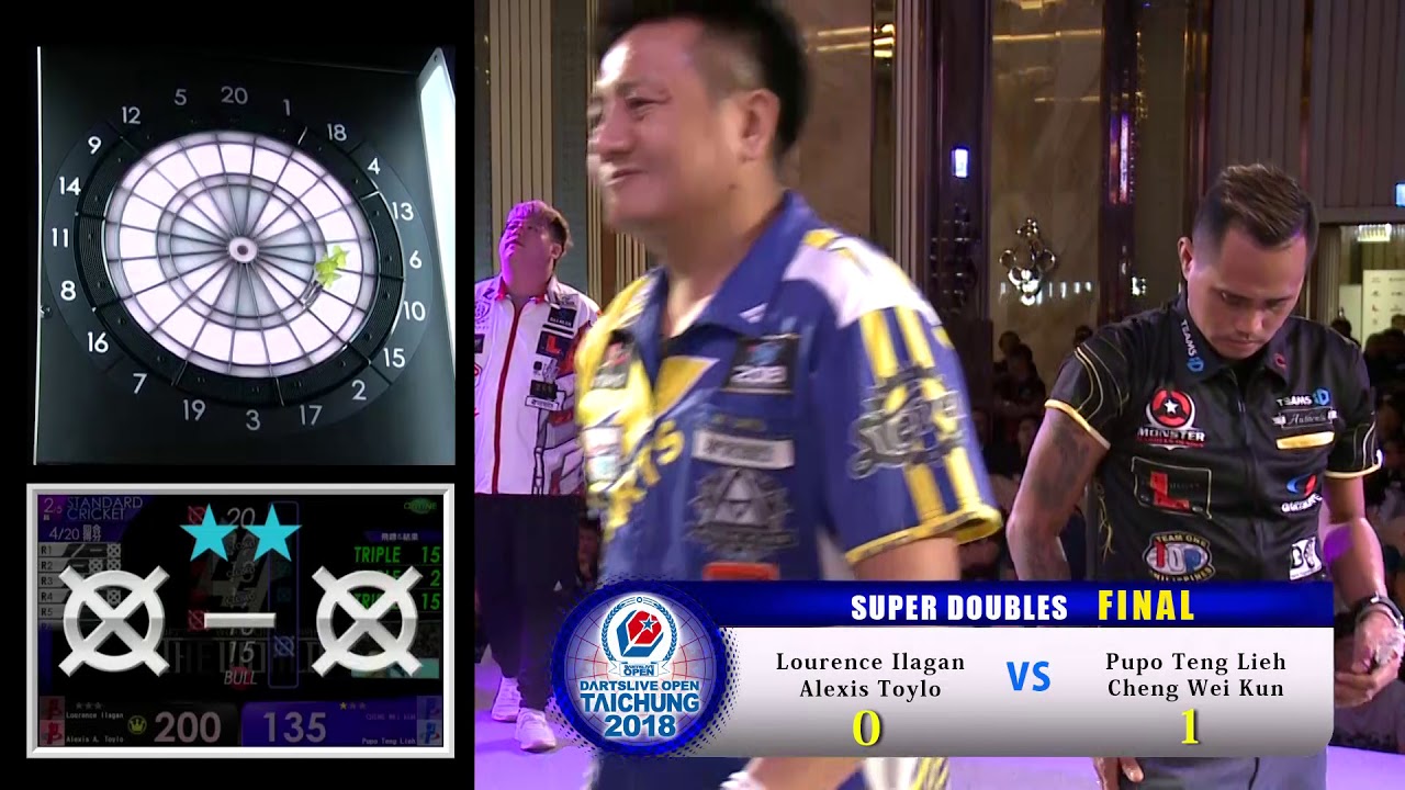 DARTSLIVE OPEN 2018 TAICHUNG -SUPER DOUBLES FINAL