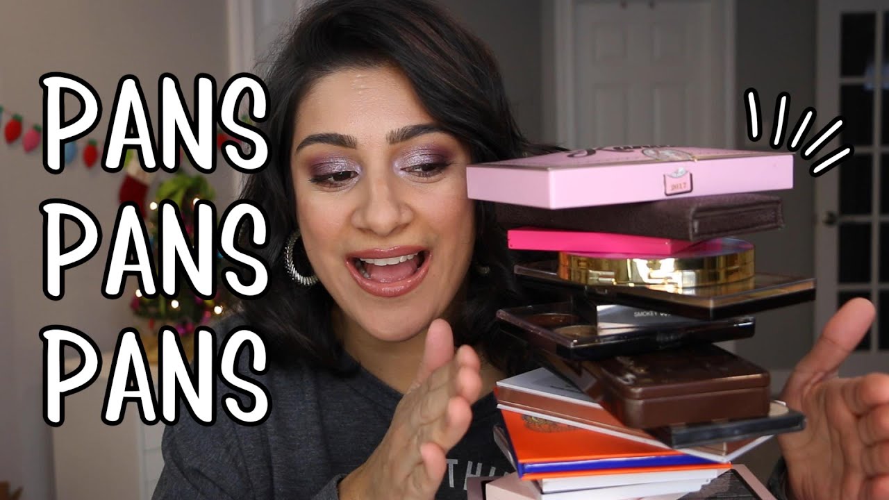 ALL My Eyeshadow Palettes With Pan | PLUS PAN PERCENTAGE