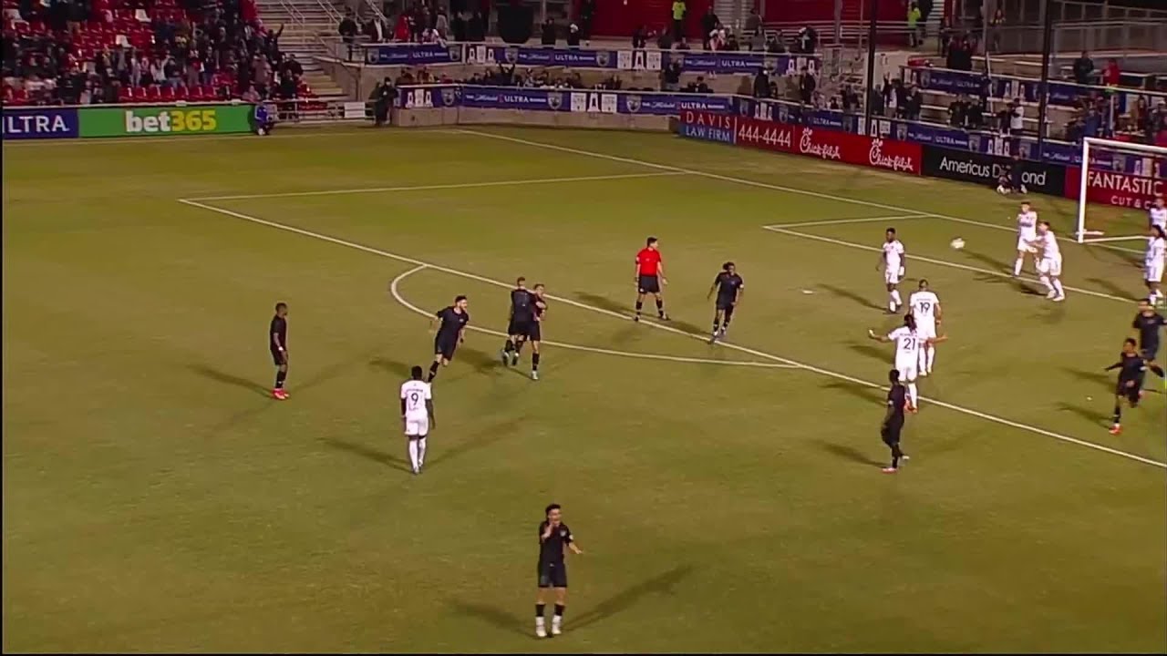 Fabien Garcia with a Goal vs. Detroit City FC