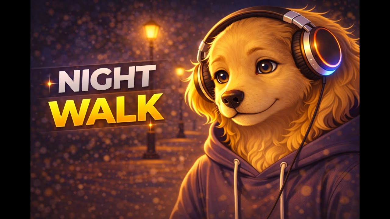 Night Walk Lo-Fi 🌙 Calm Evening Beats for Relax & Chill