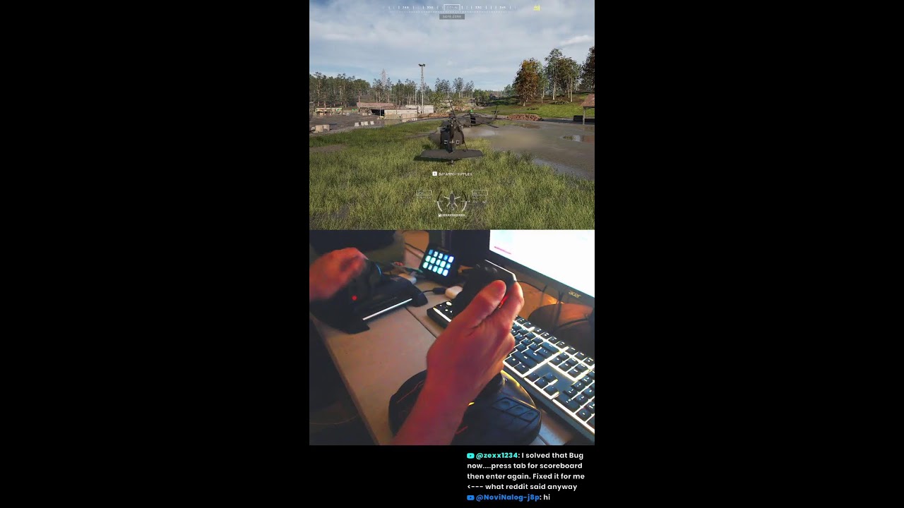 🔴HOTAS HELICOPTER PILOT | WARDOGS (Portrait)