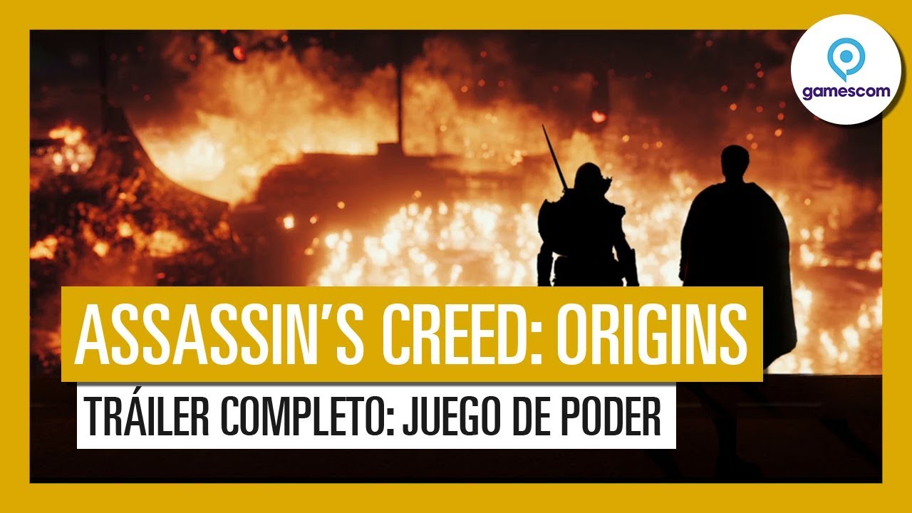 Assassin's Creed Origins: игровой трейлер Gamescom 2017 «Игра силы»