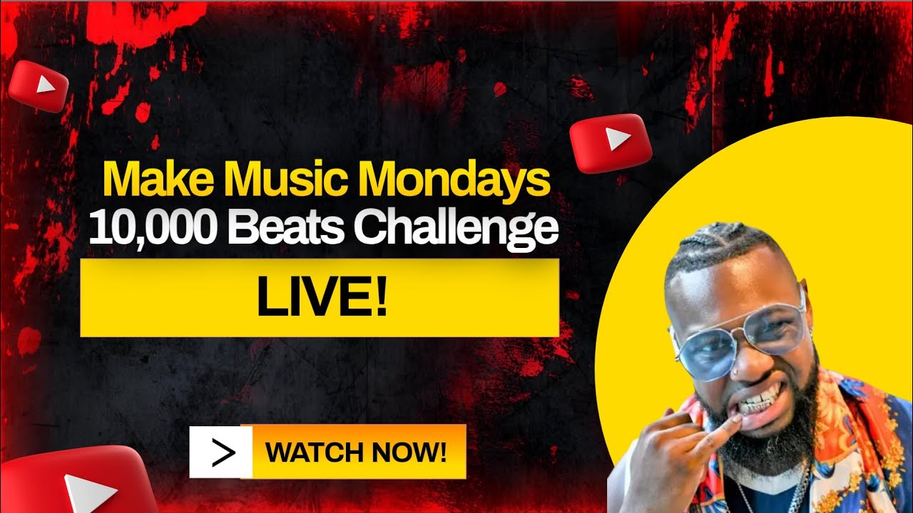 Make Music Mondays - 10k Beats Challenge | LIVE from Pattaya Thailand