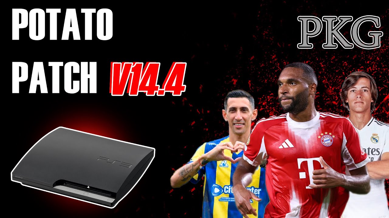 Actualización Para PS3 eFootball 2025 POTATO PATCH V14.4 + SAVEDATA | PKG