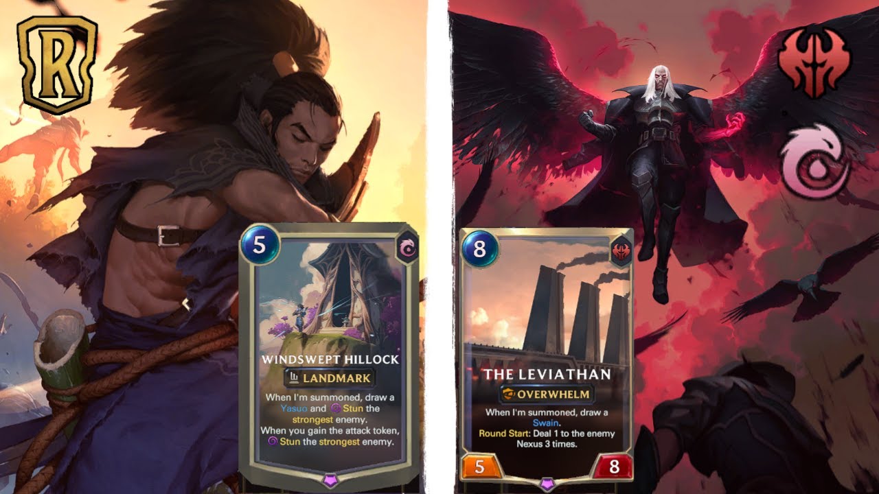 NEW YASUO SWAIN COMBO DECK🔥 | Yasuo and Swain deck | Legends of Runeterra