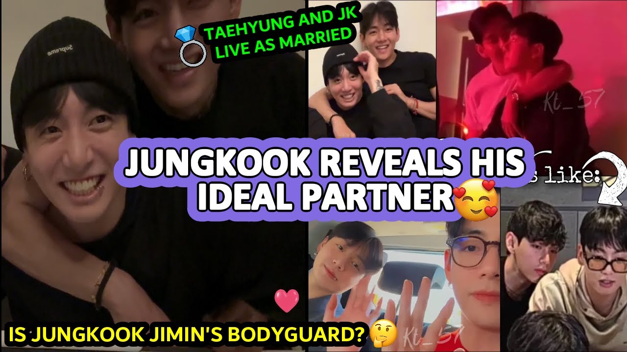 TAEKOOK все более ЯВНО 😳 Джункок ГОВОРИТ, с кем хочет пожениться 💍 TAEKOOK на пути к алтарю?