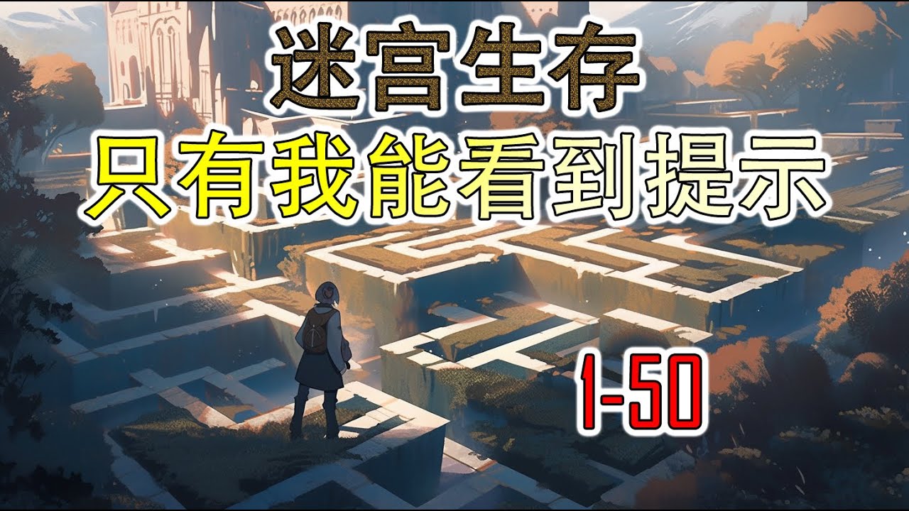 迷宫生存 只有我能看到提示 1-50 上亿人同时进入游戏，为求生而挣扎！六个方向，六个房间，谁也不知道下一个房间里面有没有怪物？