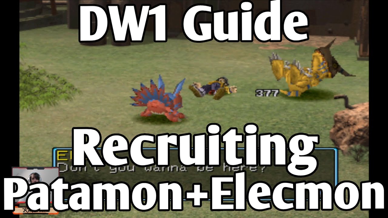 Digimon World 1 Playthrough Part 7 - Patamon and Elecmon