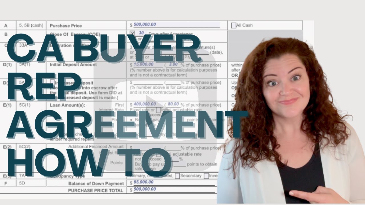 CA Buyer Representation Agreement (BRBC) Step -By-Step Guide - April 2025