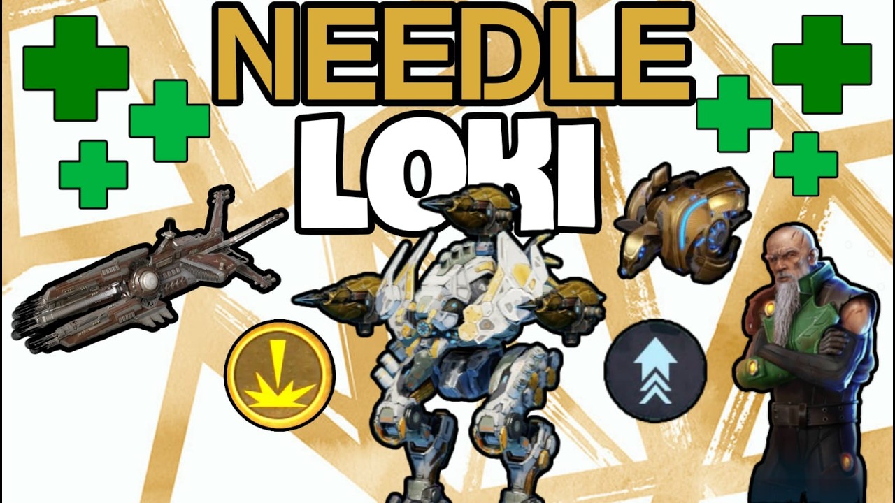 Needle Loki with Armadillo, Keel & Jump Unit | War Robots