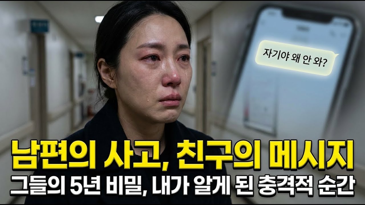 응급실에 있는 남편에게  보낸 문자 
