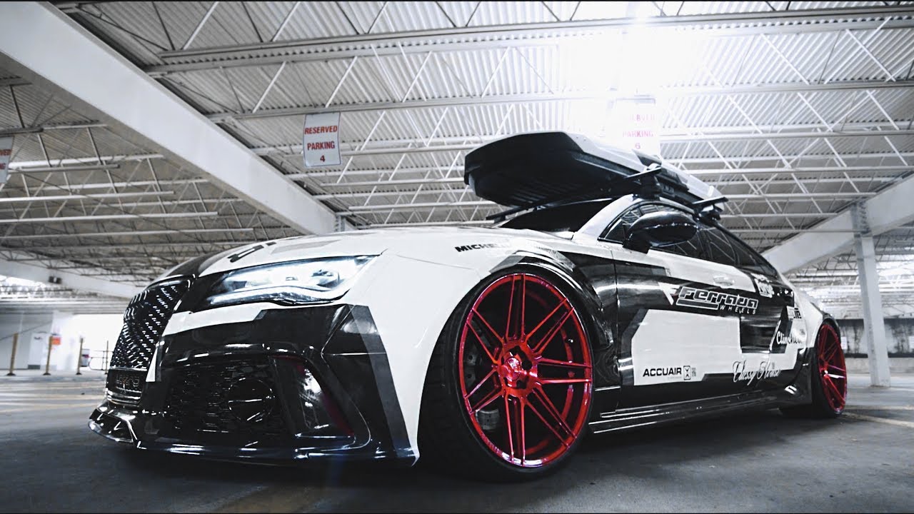 Road To SEMA 2017 AUDI RS7 | CLINCHED Flares