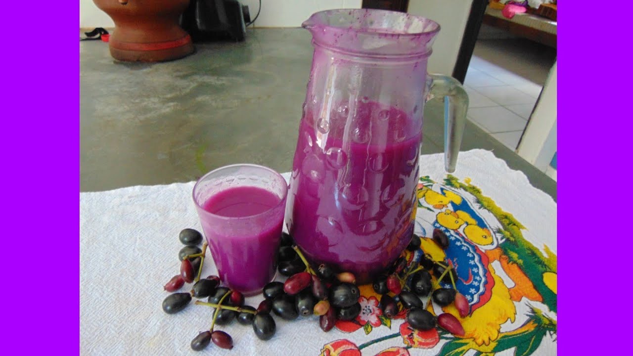 Suco de Jamelão e seus Benefícios para a Saúde.