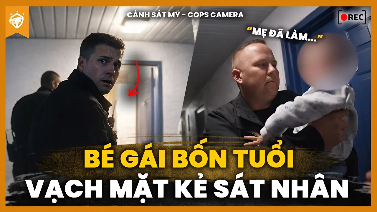 B&eacute; G&aacute;i 4 Tuổi Vạch Mặt Kẻ S&aacute;t Hại Cha Khiến Cảnh S&aacute;t Mỹ Sững Sờ