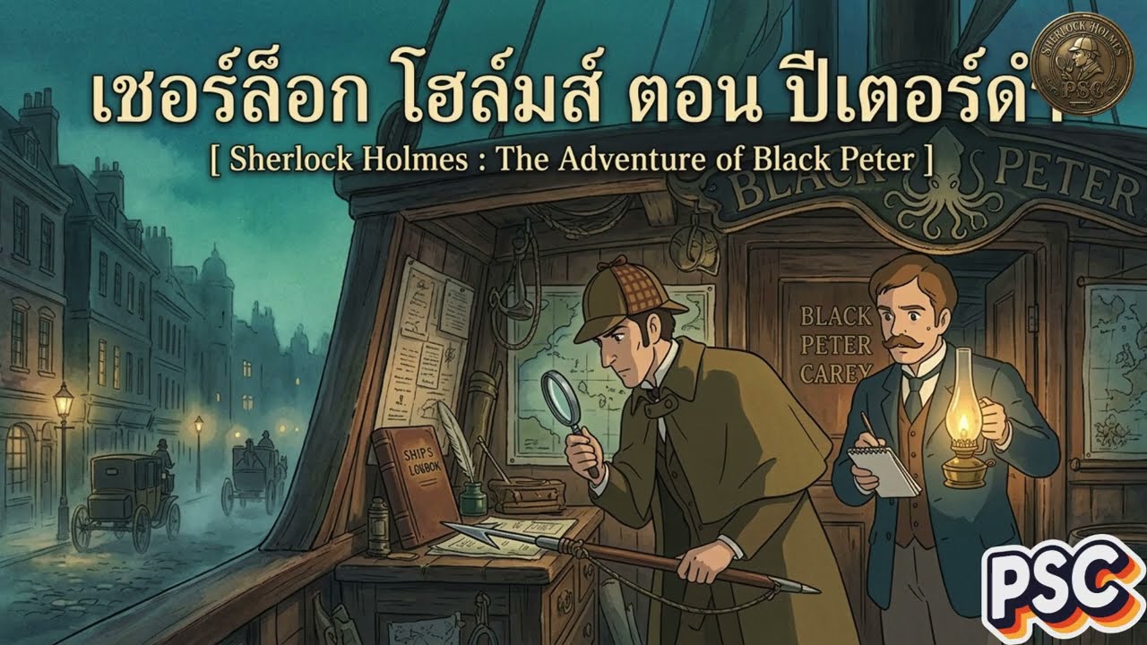 เชอร์ล็อก โฮล์มส์ ตอน ปีเตอร์ดำ [ Sherlock Holmes : The Adventure of Black Peter ]