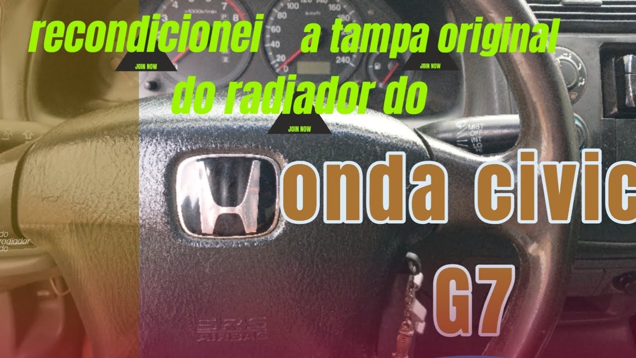 Recondicionei a tampa original radiador #hondacivic #dicas #civic  #click #tampa #original #radiador