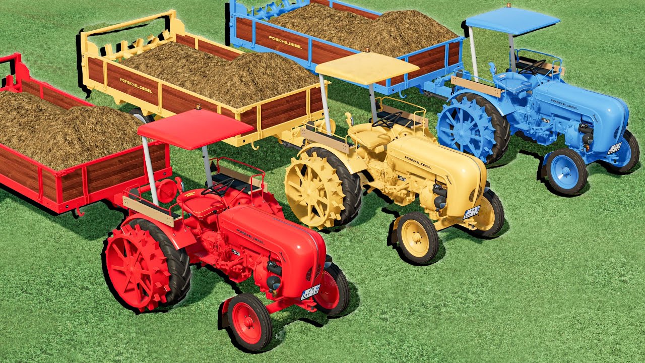 FS22 Mini Mods - Manure Work with COLORS , Trailer | Farming Simulator 22