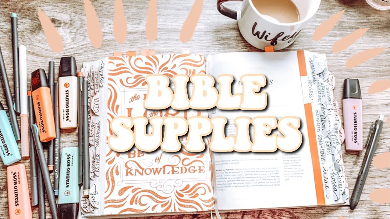 ALL MY FAVORITE BIBLE SUPPLIES ||  FAITH FRIDAY