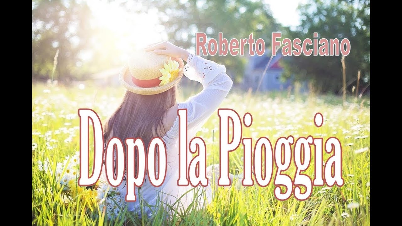 Roberto Fasciano: Dopo la pioggia | Filastrocca musicale su testo di Gianni Rodari