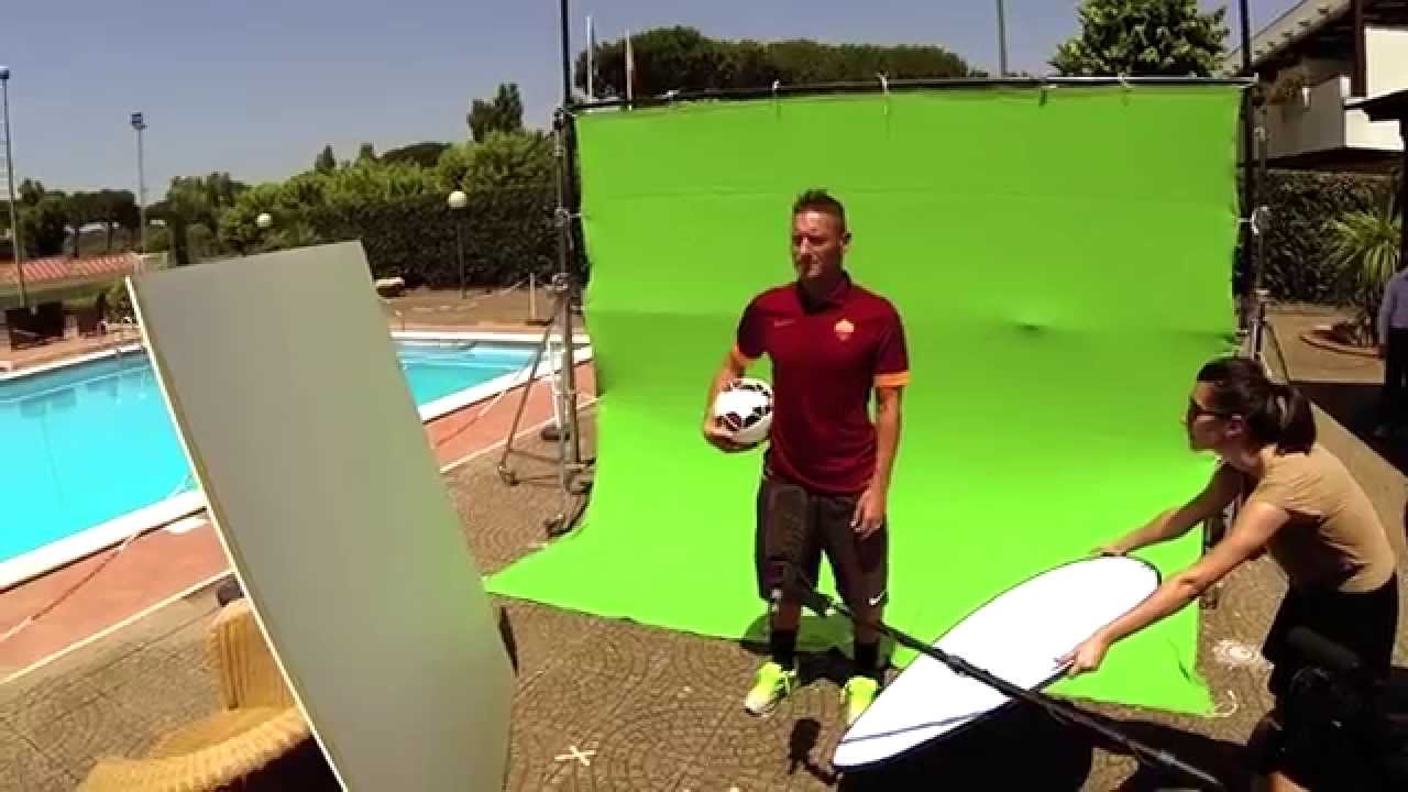 AS Roma 2014/15, backstage of first photo shoot #HungryForGlory