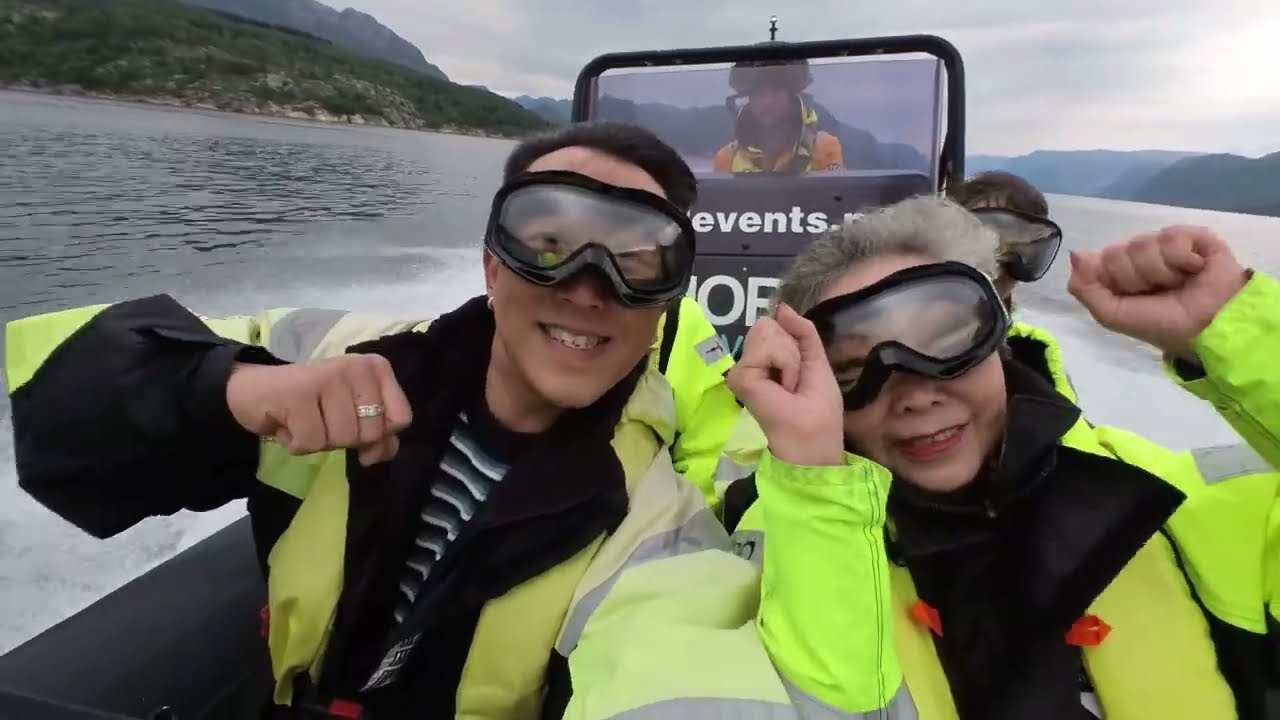 Stavanger Lysefjord Rib Ride with FjordEvents. Shot with Insta360 Go3.