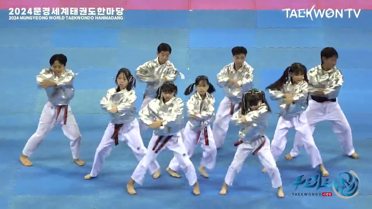 2024문경 세계태권도한마당 푸르미르 주니어1 태권체조(#푸르미르태권도#평택태권도#지제태권도#청북태권도#안중태권도#동삭동태권도#비봉태권도)