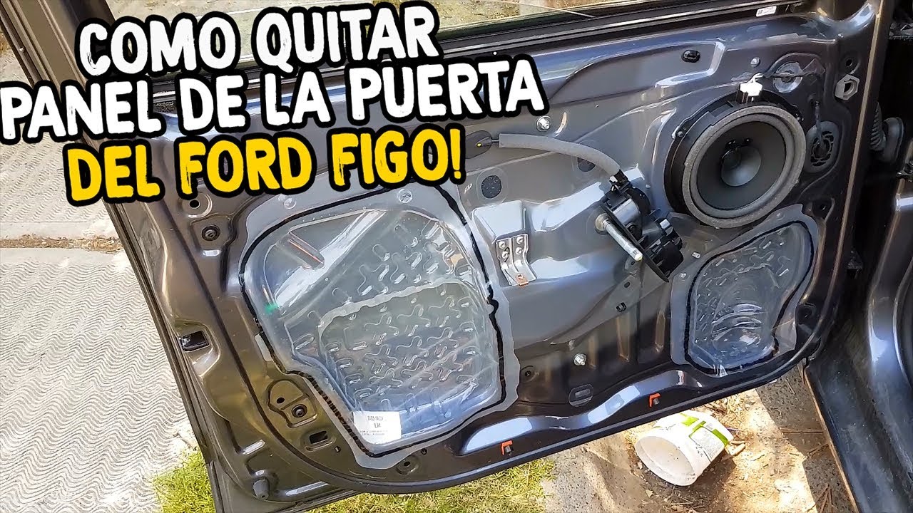 Como quitar PANEL de la puerta de un FORD FIGO!