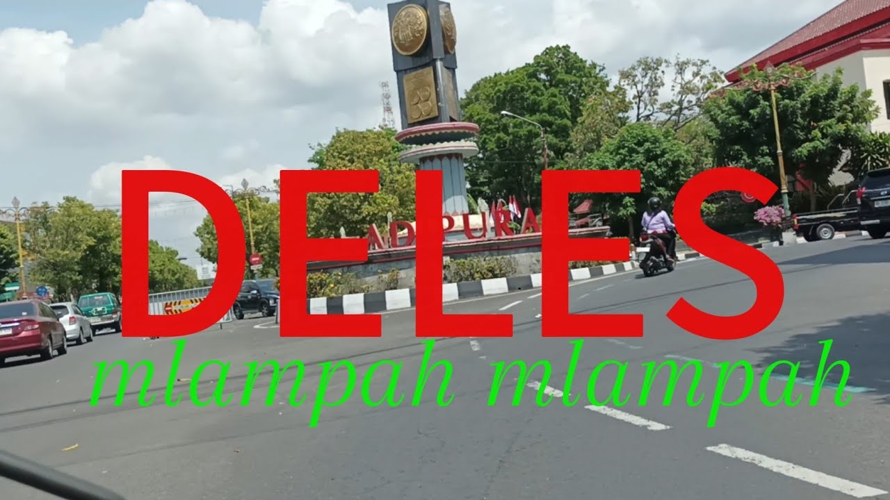 Jalur alternatip ke wisata deles indah klaten
