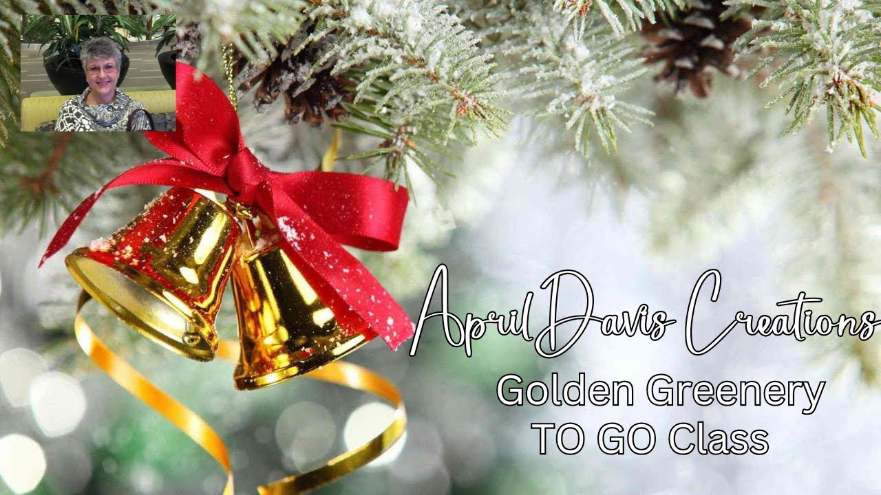 Making Three Handmade Christmas Cards with Stampin' Up! Golden Greenery Bundle