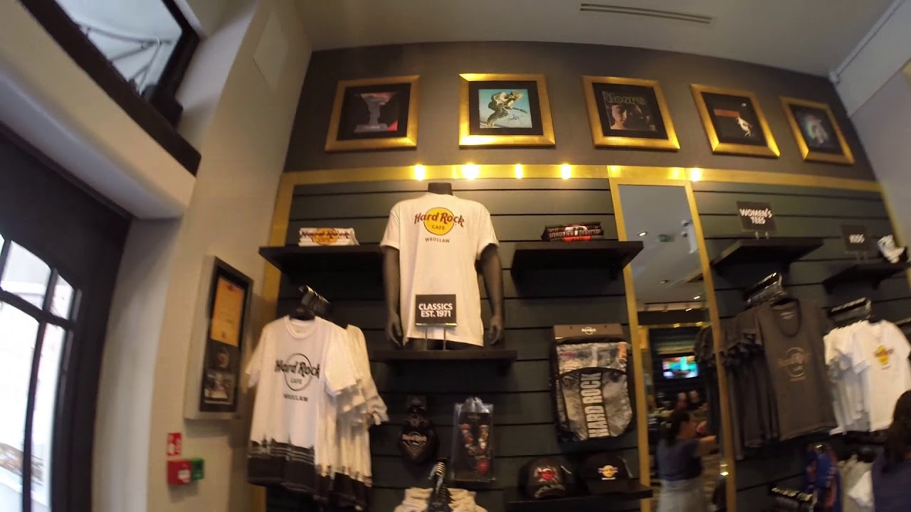 Going to Hard Rock Cafe Wroclaw, Poland 2018