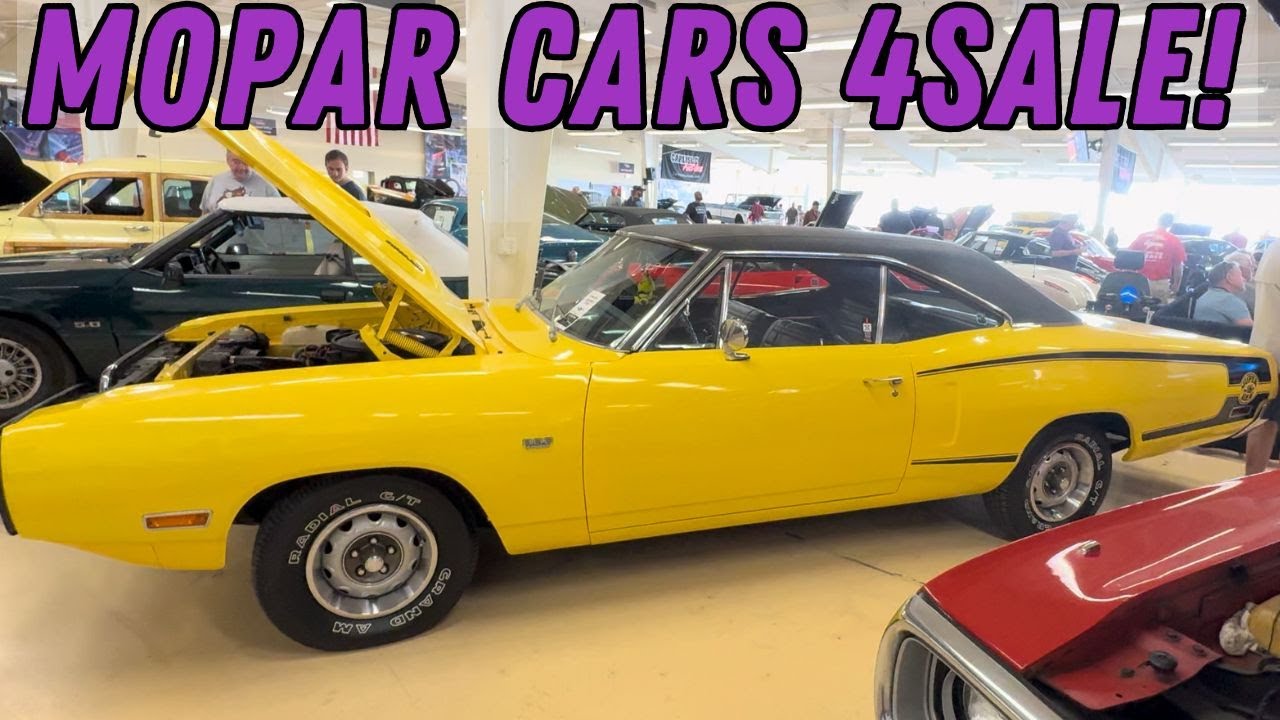 Mopar Car Prices at the 2025 Carlisle Auction and Swap Meet | Classic Mopar Cars for Sale