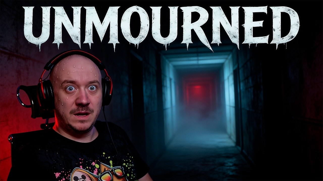 Стараюсь не потерять все волосы в UNMOURNED #Unmourned #хоррор #shorts #horrorgame #инди #стрим