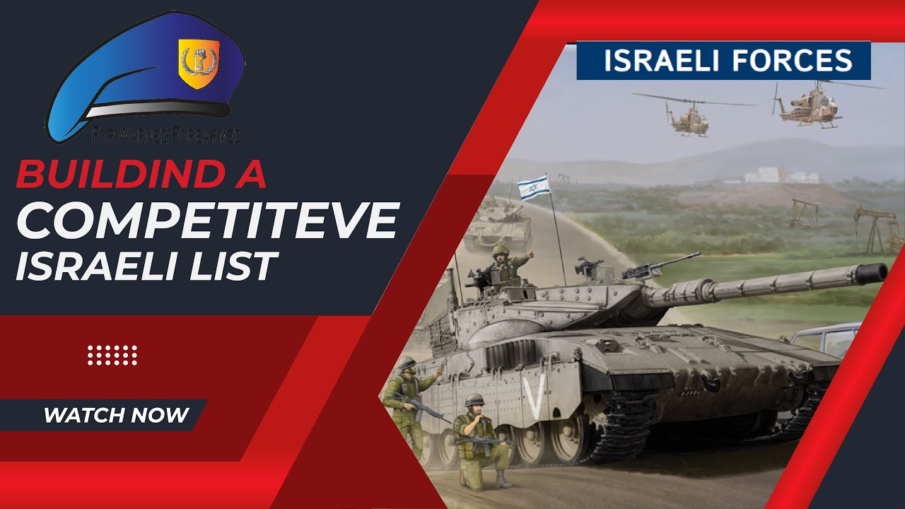 Competitive Israeli list in Team Yankee