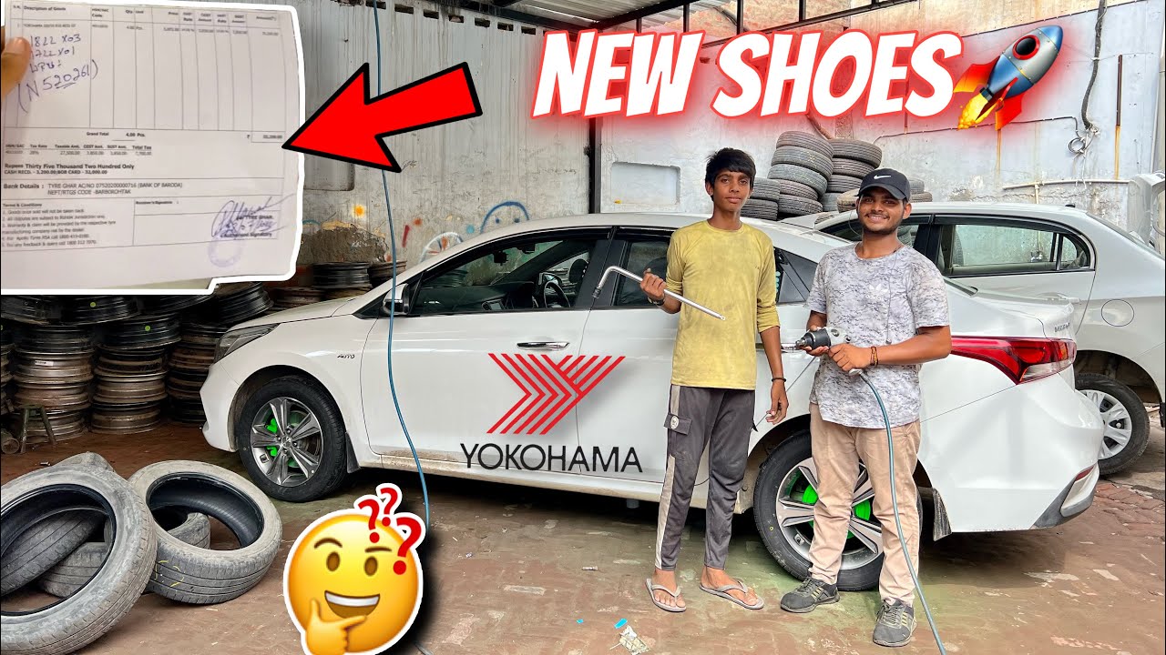 All New Tyres For my Hyundai Verna❤️| Konsi Company ⁉️🔥                 #verna #tyre #itsmeahlawat