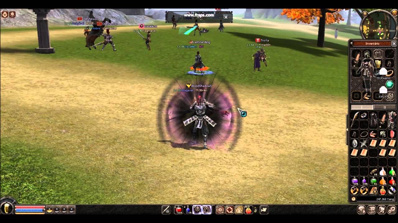 Primeiro video PVP HADES Sura magia lvl70