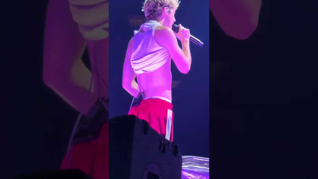 Troye Sivan at Madison Square Garden with Dance to This on September 23, 2024.