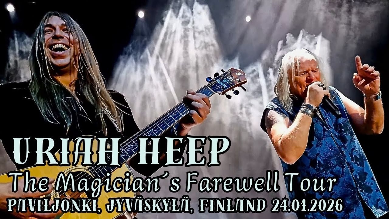Uriah Heep - The Wizard @ Paviljonki, Jyväskylä, Finland 24.01.2026